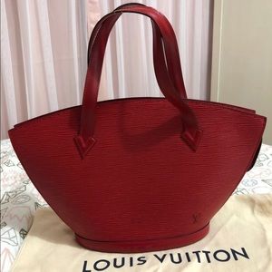 AUTH Louis Vuitton saint jaques epi